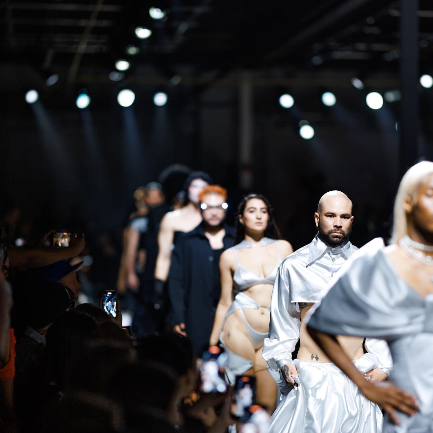 fashion show runway from Fashion Art Toronto Instagram