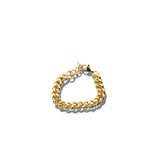 18k gold chain bracelet. The Emmanuela Set in Gold by E's Element.