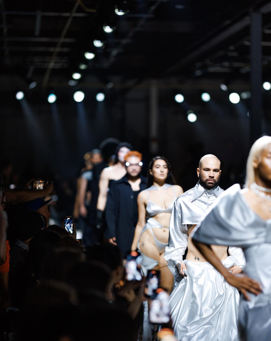 fashion show runway from Fashion Art Toronto Instagram
