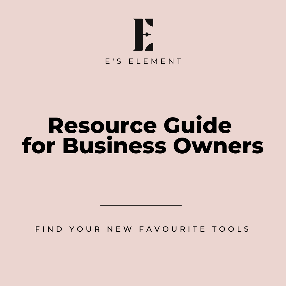 resource guide by e's element