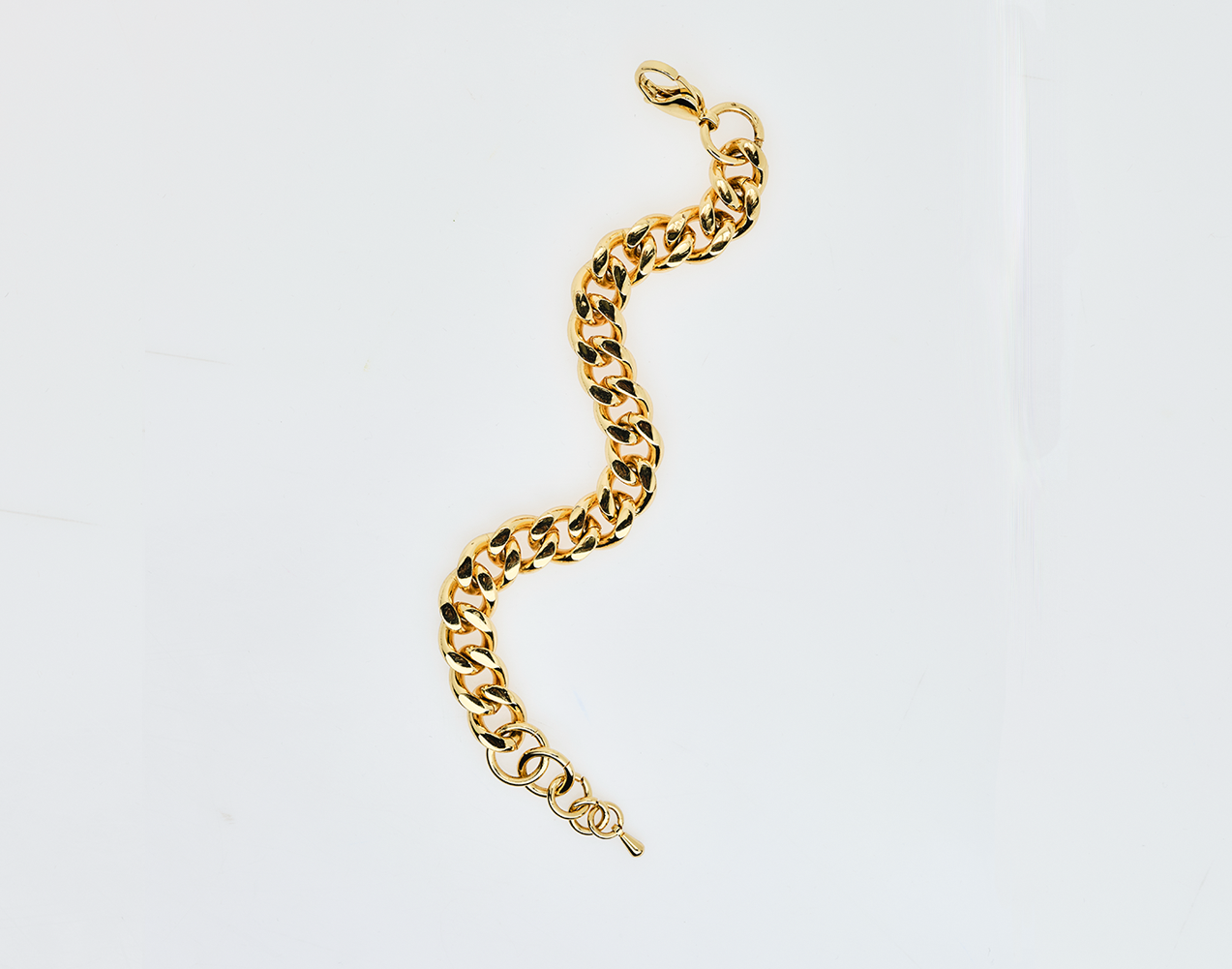 emmanuela cuban chain link bracelet