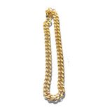 18k gold chain necklace. The Emmanuela Set in Gold by E's Element.