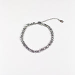 18k silver chain anklet. Ellina Link Chain Anklet by E's Element.
